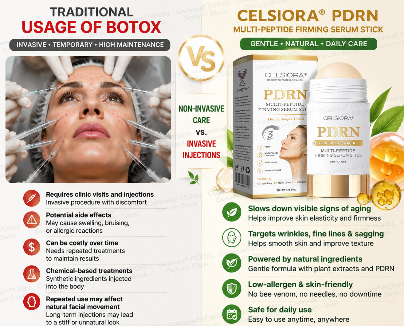 👩‍🔬✨Celsiora® PDRN Multi-Peptide Firming Serum Stick👩‍🔬LAST DAY 70% OFF