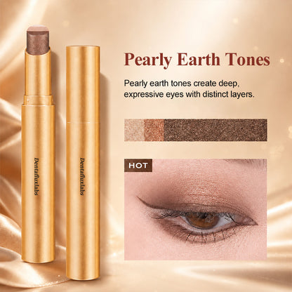 3 in 1 Easy Eyeshadow Stick for Beginners Waterproof Longwear Shimmer Makeup Set