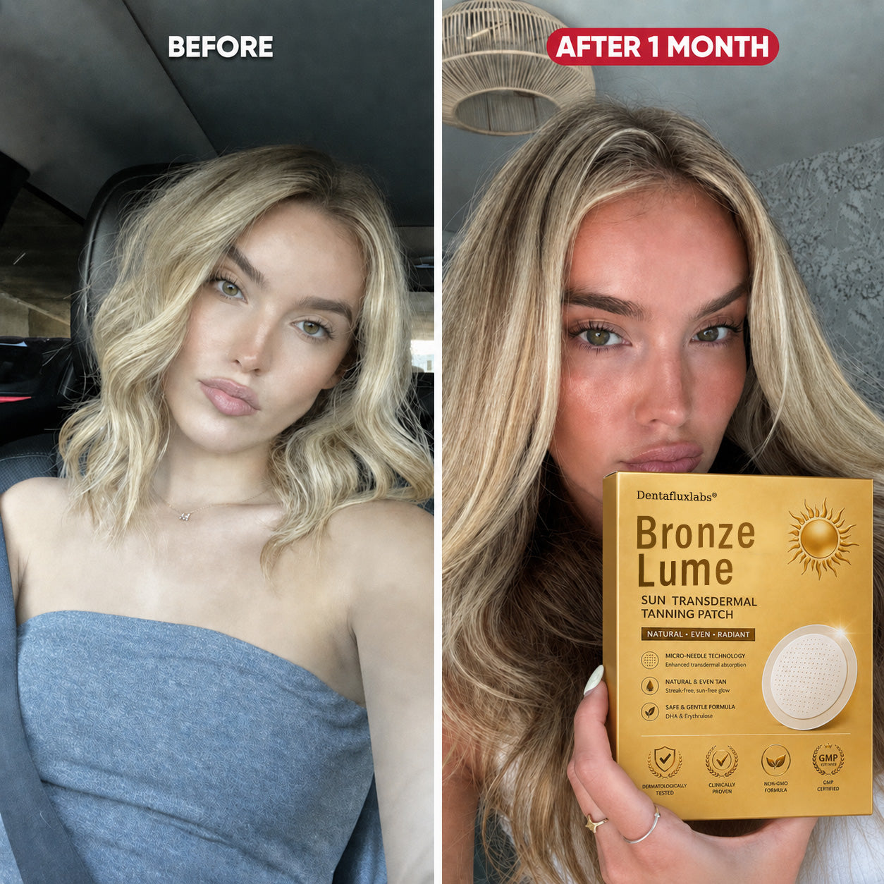 Dentafluxlabs Transdermal Tanning Patch