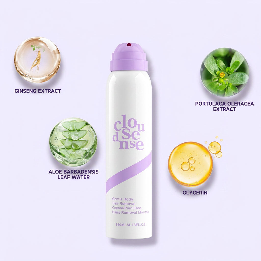 Dentafluxlabs- Pain-Free Hair Removal Mousse