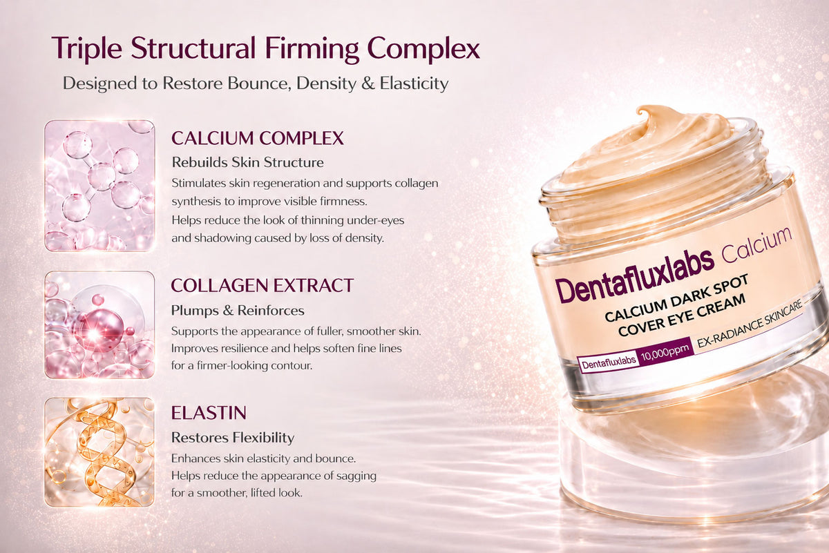 🔥 LAST DAY 50% OFF! Korean Dentafluxlabs Eye Cream for Dark Circles & Tired Eyes