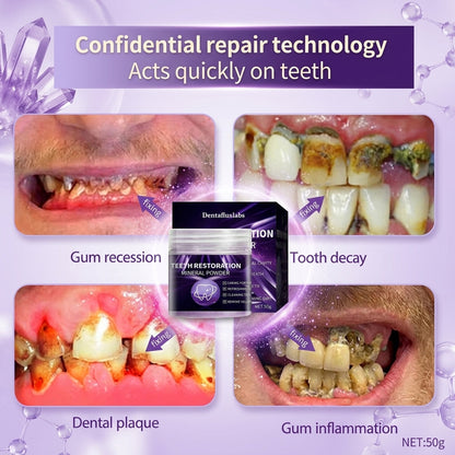 Dentafluxlabs® REMINERALIZE • REPAIR • PROTECT Advanced Mineral Powder For Enamel & Gum Support