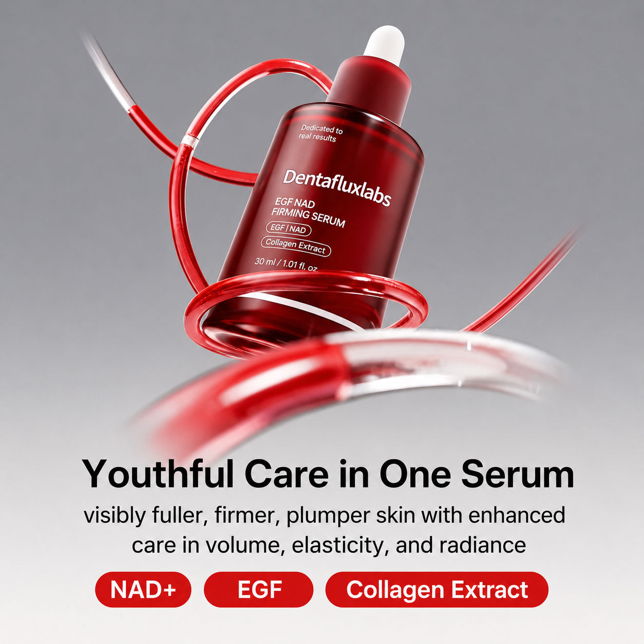 Advanced Korean skincare powered by NAD, EGF, and firming actives to visibly tighten, hydrate, and rejuvenate tired skin.