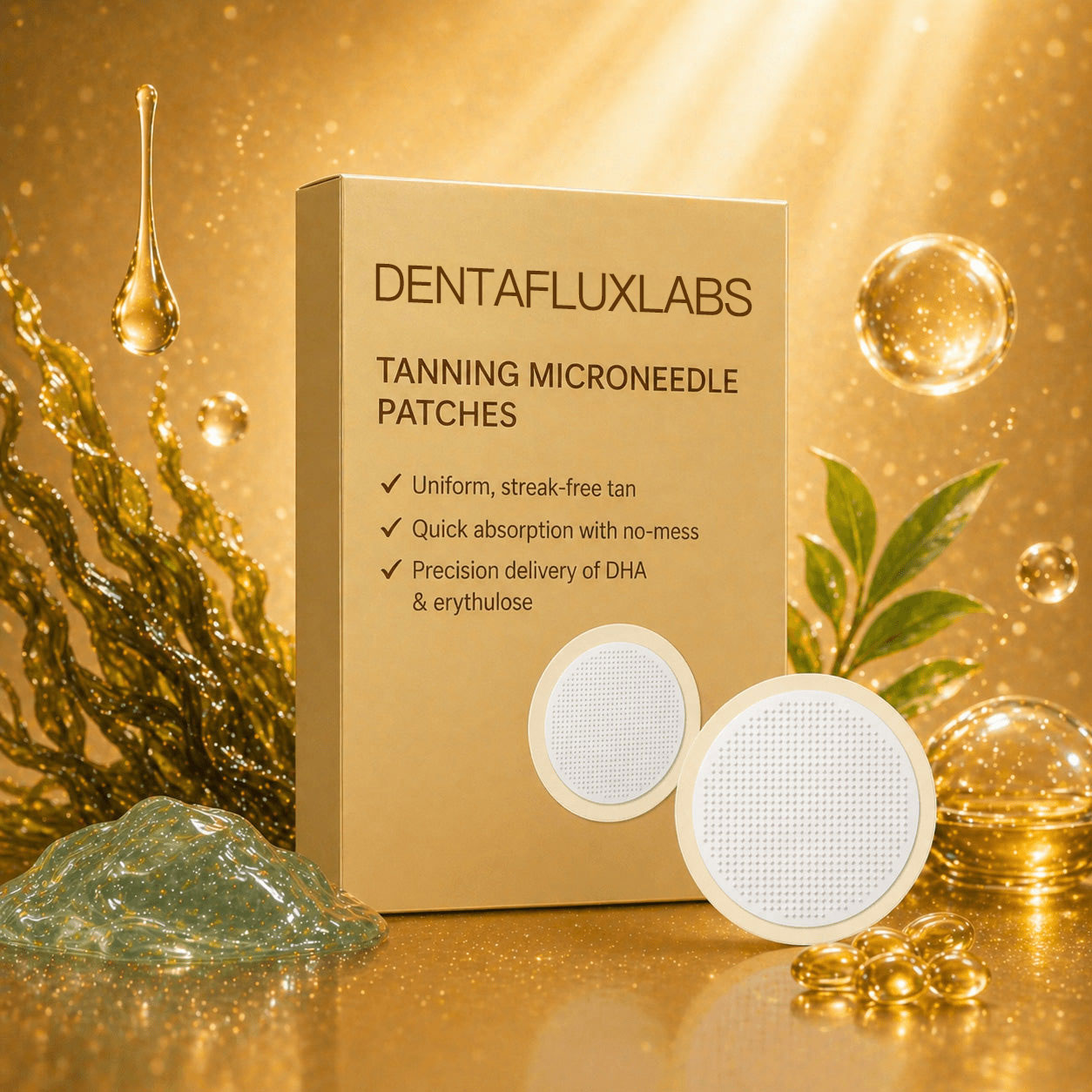 Dentafluxlabs Transdermal Tanning Patch