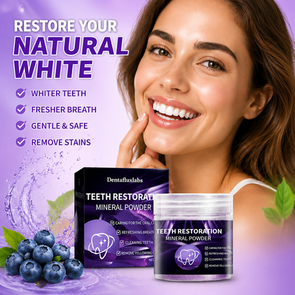 Dentafluxlabs® REMINERALIZE • REPAIR • PROTECT Advanced Mineral Powder For Enamel & Gum Support