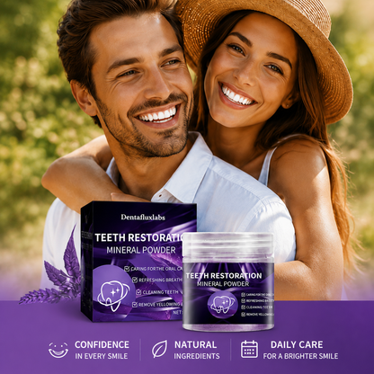 Dentafluxlabs® REMINERALIZE • REPAIR • PROTECT Advanced Mineral Powder For Enamel & Gum Support