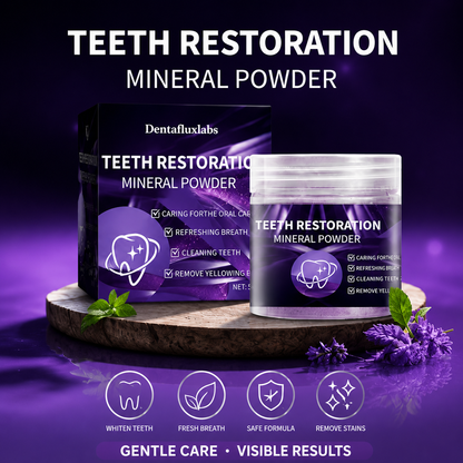 Dentafluxlabs® REMINERALIZE • REPAIR • PROTECT Advanced Mineral Powder For Enamel & Gum Support