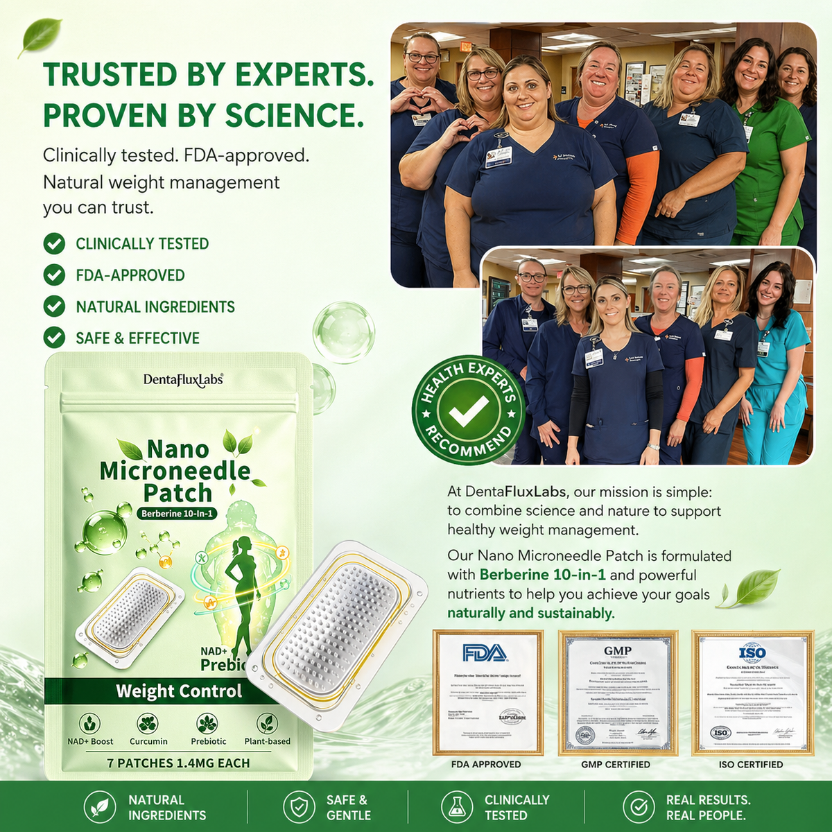 2026 Breakthrough: Lose Stubborn Fat While Keeping Skin Tight – New Dentafluxlabs® Berberine 10-in-1 Nano Microneedle Patch