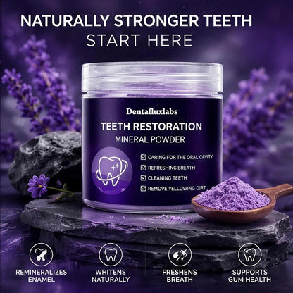 Dentafluxlabs® REMINERALIZE • REPAIR • PROTECT Advanced Mineral Powder For Enamel & Gum Support
